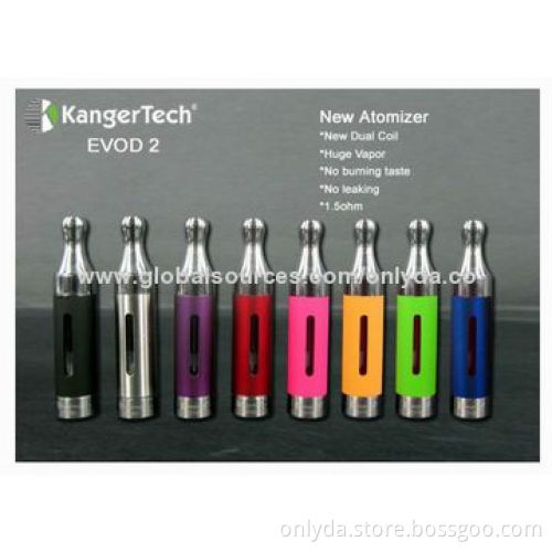 Kanger Evod 2 Dual-coil Clearomizers, OEM Orders Welcomed
